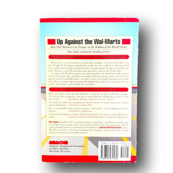 3/$12 Up Against The Wal-Marts by Don Taylor & Jeanne Smalling Archer - Picture 2 of 2